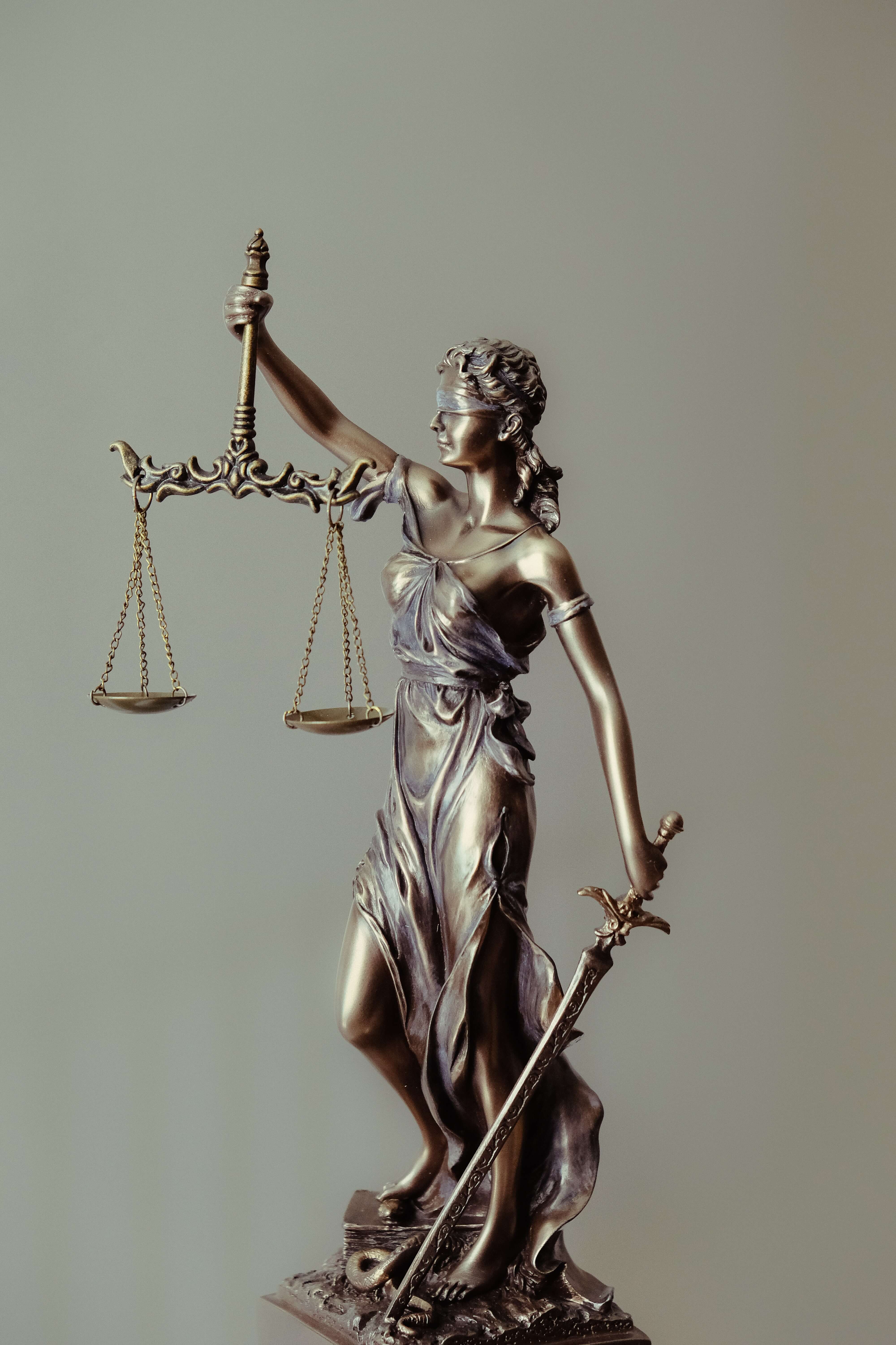 statute of legal scales blind justice